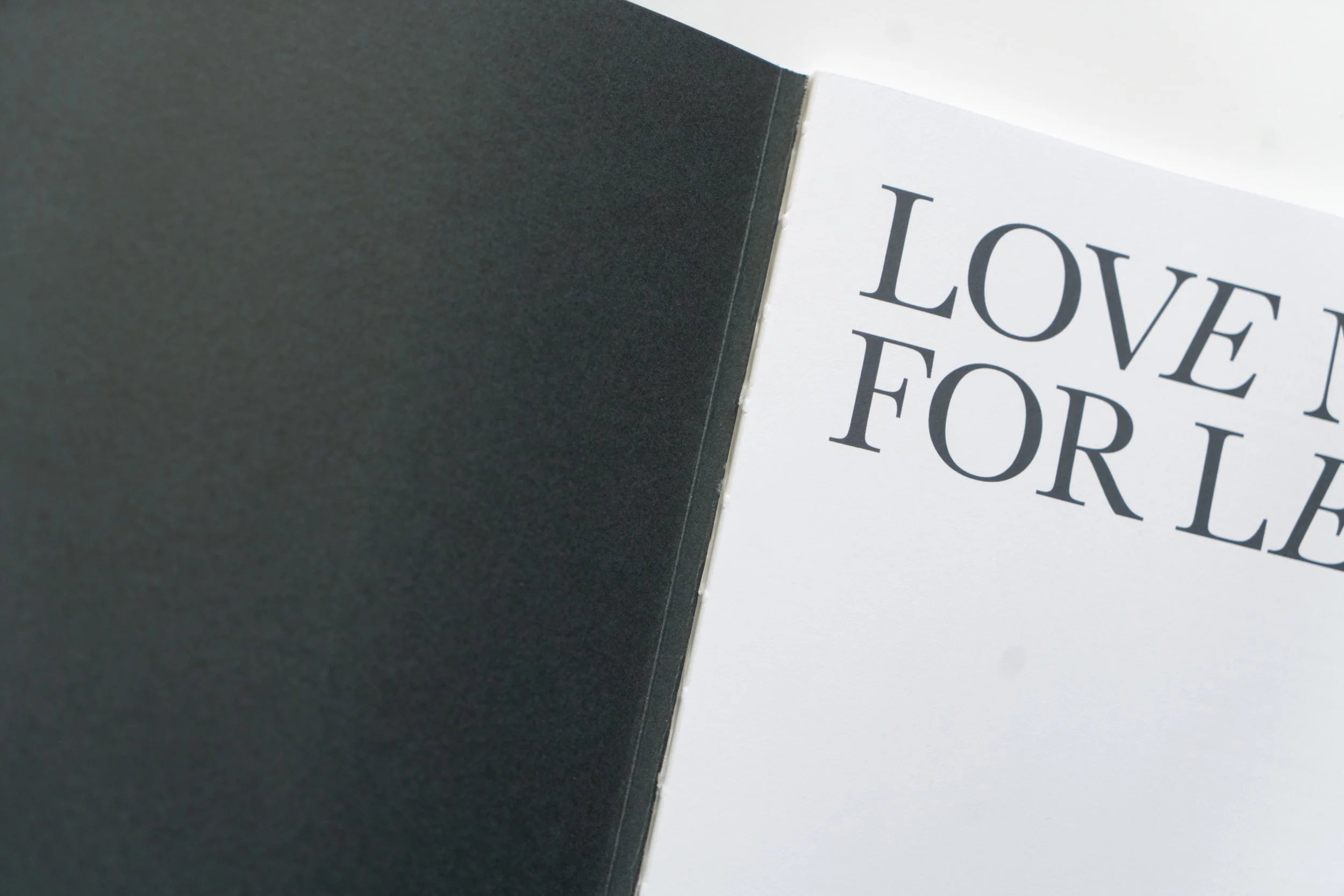 LOVE ME FOR LESS